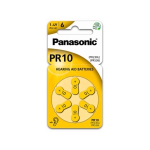 Pilas para audiología Panasonic PR-10 en GE Photo
